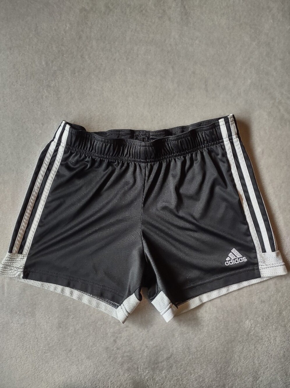 Adidas Women's XS Black Athletic Shorts 3 Stripe AEROREADY Running Soccer
